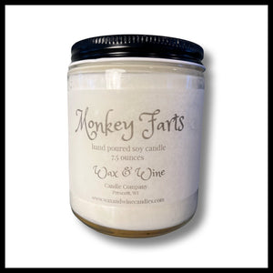 Monkey Farts Hand Poured Candle