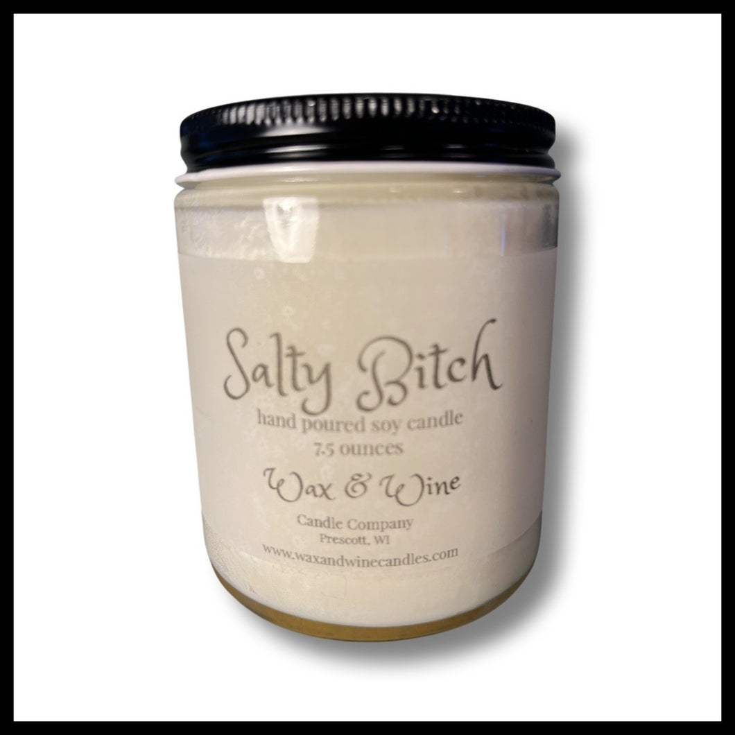 Salty Bitch Hand Poured Candle