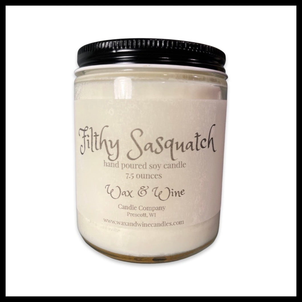 Filthy Sasquatch Hand Poured Candle