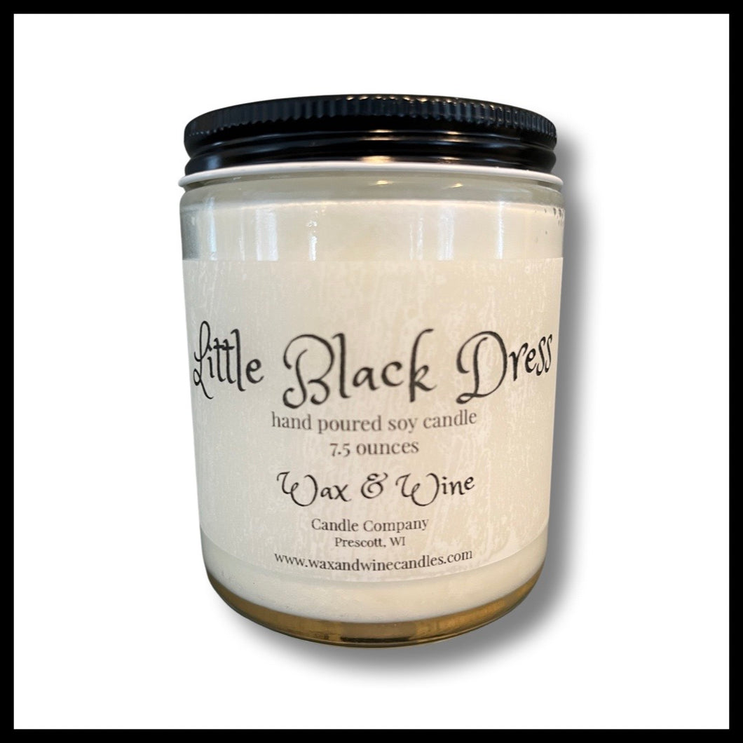 Little Black Dress Hand Poured Candle